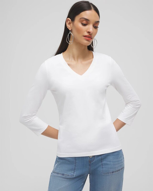 3/4 Sleeve Perfect Tee - image 1